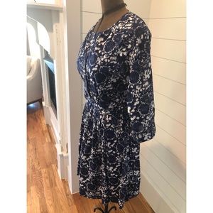Gap Blue floral dress